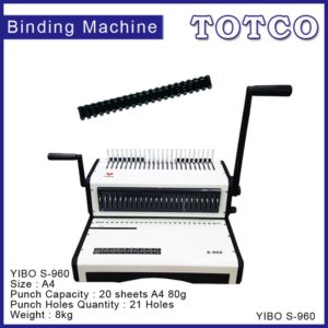 Comb Binding Machine S960