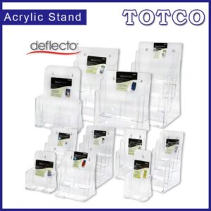 Deflect-O Classicimage Acrylic Leaflet Holder A4 / A5 /DL