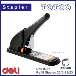 Deli 0385 Heavy Duty Stapler Use 23/6-23/23