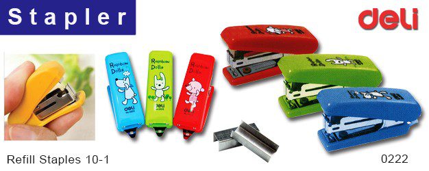 Deli Mini Stapler 0222