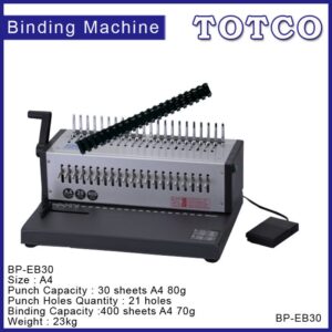 Electronic Comb Binding Machine BP-EB30