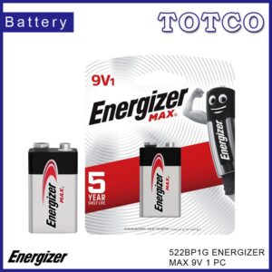Energizer Max 9V 522BP1G