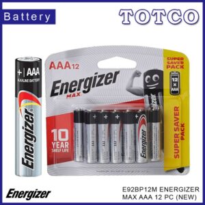 Energizer Max AAA E92BP12
