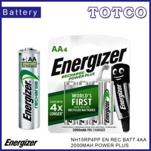 Energizer NH15RP4P EN Rechargeable Battery 4AA 2000MAH Power Plus