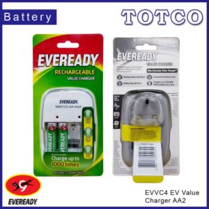 Eveready EVVC4 EV Value Charger AA2
