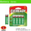 Eveready RE15BP4 Rechargeable Battery AA4 2PC