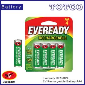 Eveready RE15BP4 Rechargeable Battery AA4 2PC