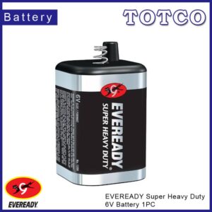 Eveready Super Heavy Duty 1209SW1 6V Battery 1PC