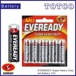 Eveready Super Heavy Duty 1215BP12M AA Battery 12PC