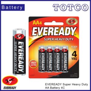 Eveready Super Heavy Duty 1215BP4M AA Battery 4PC