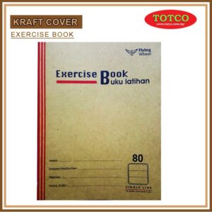 Exercise Kraft Soft Cover Book 50gsm F5