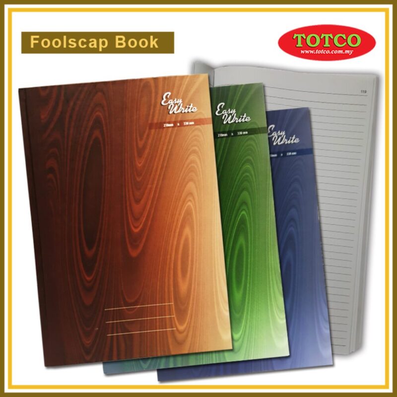 Foolscap Book (120 pages)