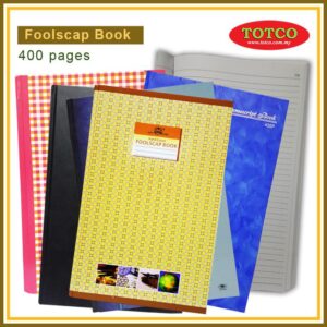 Foolscap Book (400 pages)