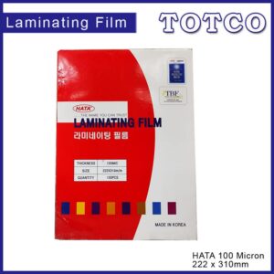 Hata Laminating Film A4 (100 micron)