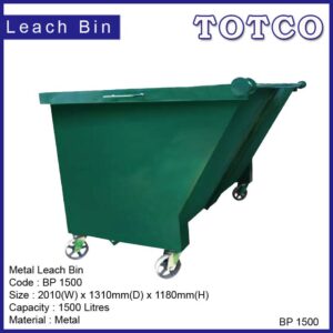 Metal Leach Bin BP1500
