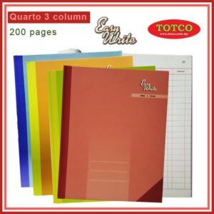 QTO Book 3 column (200 pages)