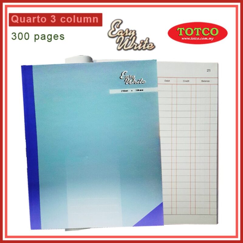 QTO Book 3 column (300 pages)