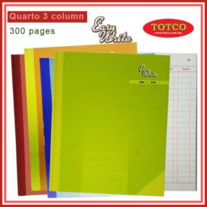 QTO Book 3 column (300 pages)