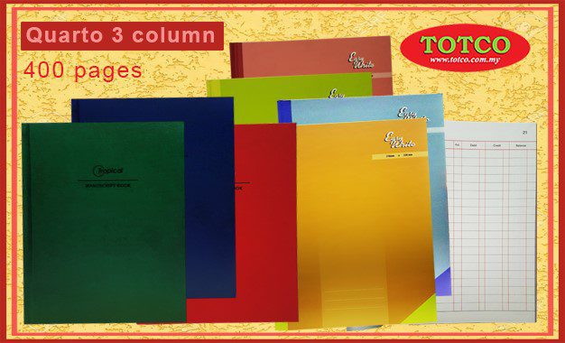 QTO Book 3 column (400 pages)