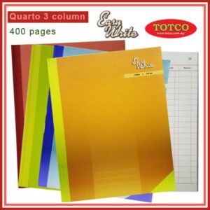QTO Book 3 column (400 pages)