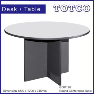 Round Conference Table GGR120 (Grey)