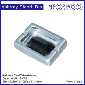 Stainless Steel Table Ashtray WMA-173/SS