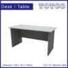 Table Standard GGT Series - 1800 x 700 x 745mm (6')