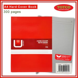 Unicord Hard Cover Book A4 60gsm (300 pages)
