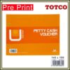 Unicorn Petty Cash Voucher (100 sheets)