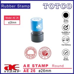 AE Stamp Round (Ø26mm) AE26