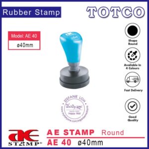 AE Stamp Round (Ø40mm) AE40