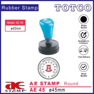 AE Stamp Round (Ø45mm) AE45