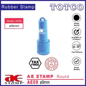 AE Stamp Round (Ø9mm) AE09