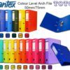 Bantex 1465 Colour Lever Arch File F4 75mm