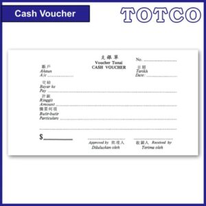 Cash Voucher (40 sheets)