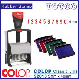 Colop Classic Line Numbering Stamp 5mm (10 digits) S2010