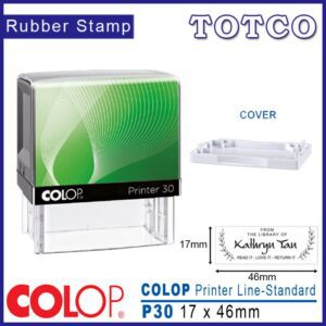 Colop Printer Line-Standard Stamp (17 x 46mm) P30
