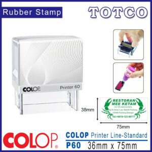 Colop Printer Line-Standard Stamp (36 x 75mm) P60