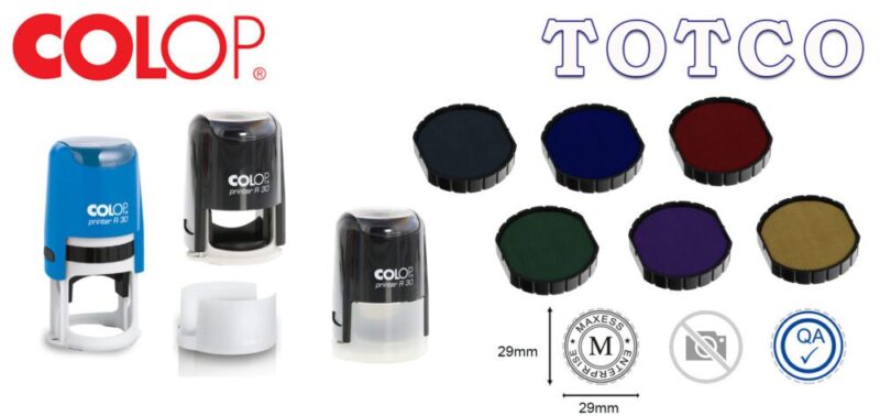 Colop Round Stamp (Ø29mm) R30