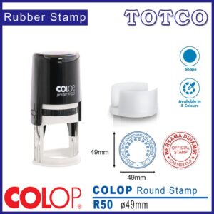 Colop Round Stamp (Ø49mm) R50