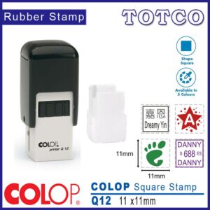 Colop Square Stamp (11 x 11mm) Q12