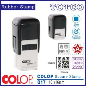 Colop Square Stamp (16 x 16mm) Q17