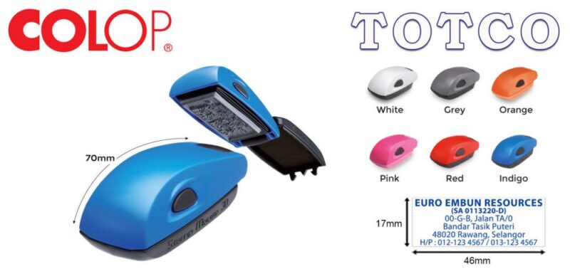 Colop Stamp Mouse 30 (17 x 46mm)