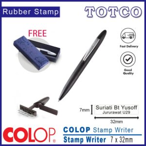 Colop Stamp Writer (7 x 32mm)
