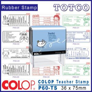 Colop Teacher Stamp (36 x 75mm) P60-TS