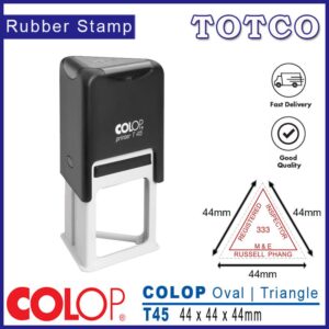 Colop Triangle Stamp (44 x 44 x 44mm) T45