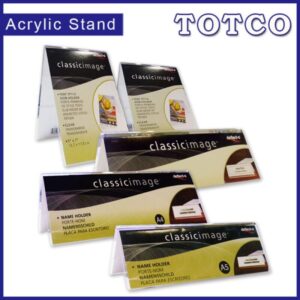 Deflect-O Acrylic Card Stand (V Shape) A5 / A4 / R4 / R5