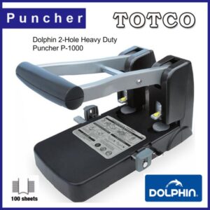 Dolphin 2-Hole Heavy Duty Puncher P-1000