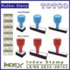 Index Stamp 28mm (Red Rubber / Liquid Polymer)