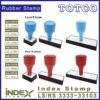 Index Stamp 33mm (Red Rubber / Liquid Polymer)